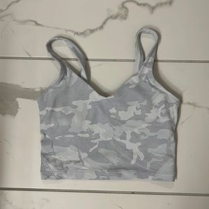 Lululemon white camo Align tank